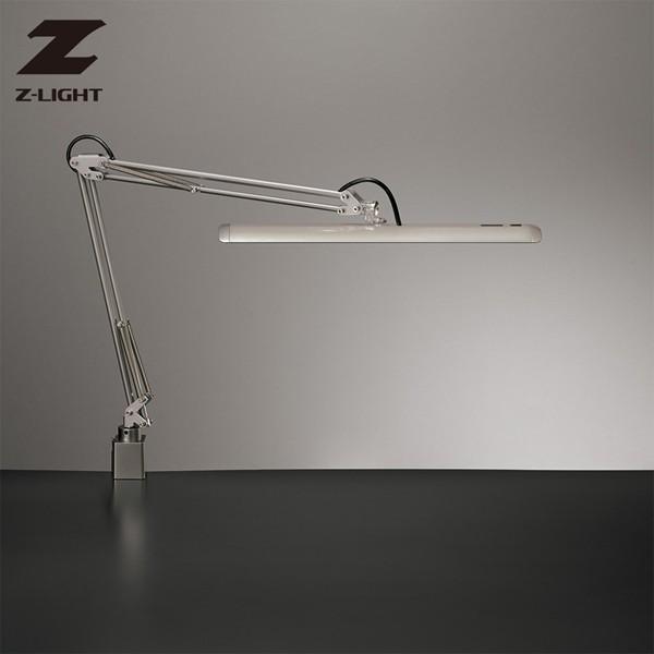 山田照明 Zライト デスクライト Z-10GSL シルバー LED(昼白色)調光