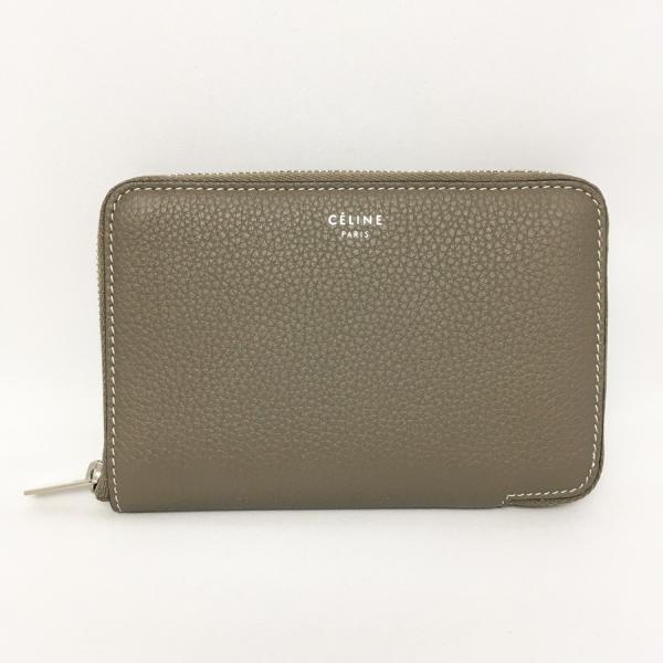 CELINE セリーヌ ミディアム ジップアラウンドウォレット スリ