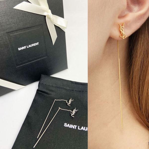 Saint LaurentYSLサンローランピアスオピウムロングピアス
