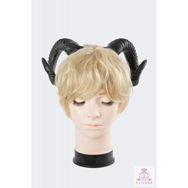 やぎの角 コスプレ 仮装 衣装 クリップ付き 左右1セット クラッセ CLASSE