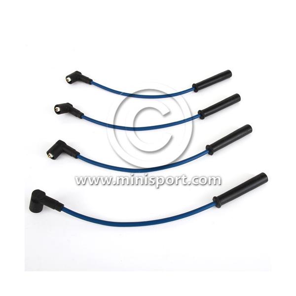 ローバーミニ 97〜 シリコン スパークプラグコード 青 GHT289BL kenz