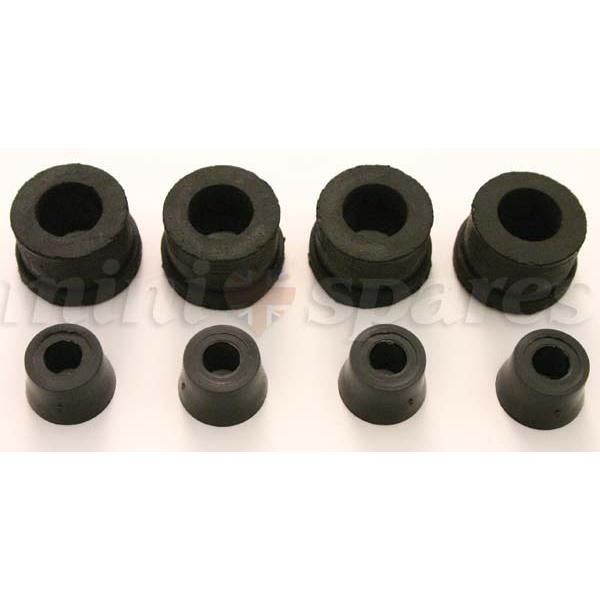 ローバーミニ 1976~2001年 ウレタン製 ブッシュ・マウント セット　赤色 ローバーミニ ステディロッドブッシュ セット ウレタン 強化タイプ