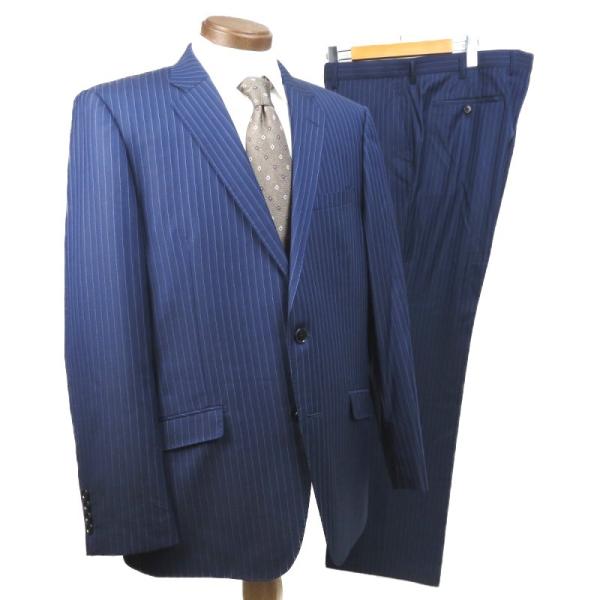 未使用級✨TEIJIN Loro Piana 紺ブレM オールシーズン背抜き
