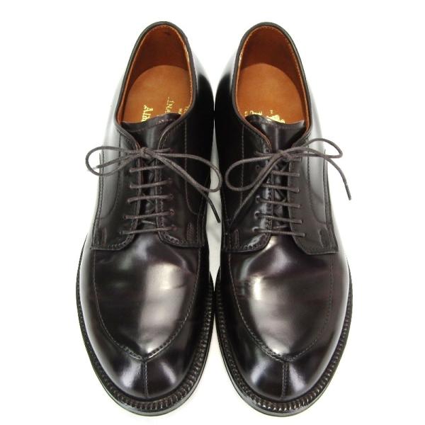 未使用 Anatomica By Alden アナトミカ オールデン 5492 Vチップ シェルコードバン バーガンディ Us7 5d 25 5cm 箱付シューズ 中古 10003739 Jornaldopovaodf Com Br