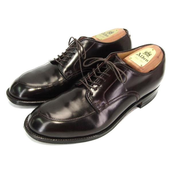 ALDEN 良品 Alden オールデン 54321 Vチップ シェルコードバン