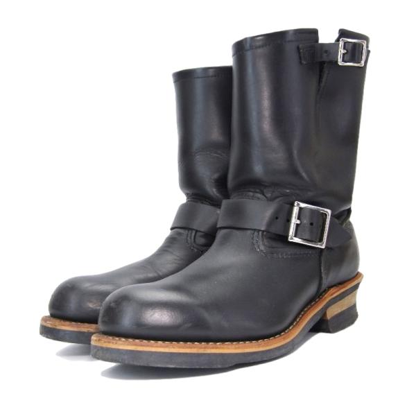 9D 09年レッドウィング 2268 エンジニアブーツ黒 US9 27cm RED WING SHOES REDWING レッドウィング US9D 27cm エンジニア