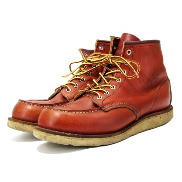 RED WING SHOES REDWING レッドウィング US8.5D 26.5cm モックトゥ