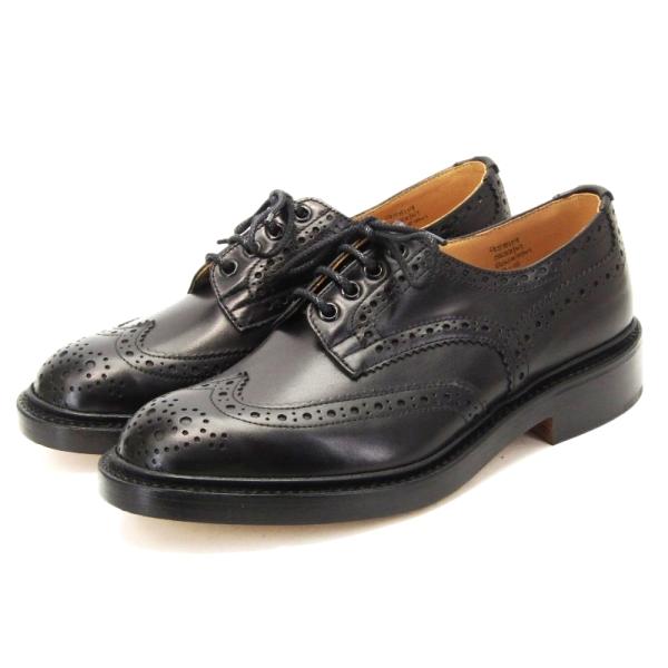 Tricker's 未使用 トリッカーズ UK7 ダービーブローグ 5633/67 BOURTON