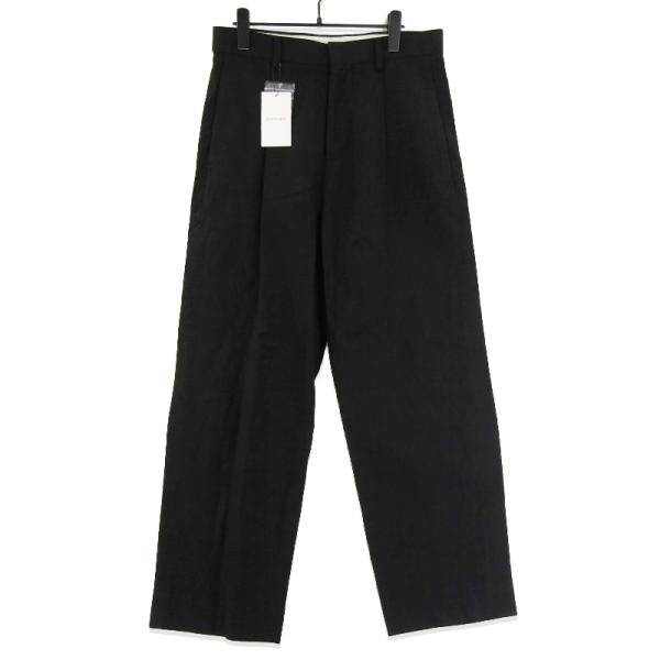 未使用 SOPHNET. ソフネット LINEN WOOL 1TUCK SLACKS SOPH-250022 1