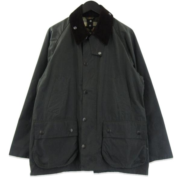 【美品】Barbour BEDALE 38 オイルドジャケット　セージ Barbour バブアー ビデイル オイルドコットンジャケット メンズ