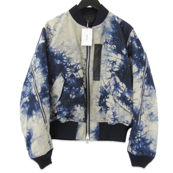 未使用 ROTOL ロトル MARBLE DYE BOMBER BLOUSON R25AWONY08M 25AW