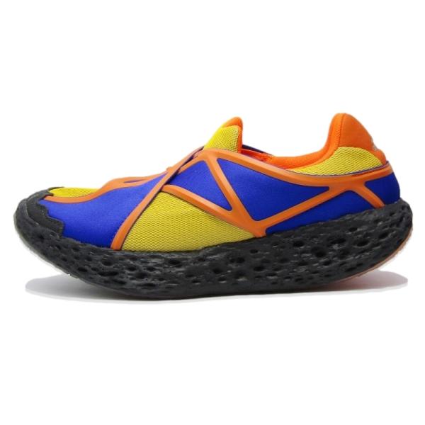 adidas アディダス 27cm ZPONGE JR4279 ジュポンジ フラックスシューズ Adifluxスリッポン CREW YELLOW/IMPACT ORANGE/CARBON 18001981