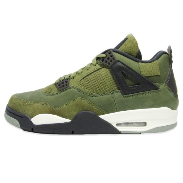 未使用 NIKE ナイキ 30cm AIR JORDAN 4 RETRO SE CRAFT FB9927-200 エア ジョーダン 4 レトロ シーズナルエディション グリーン 18002045