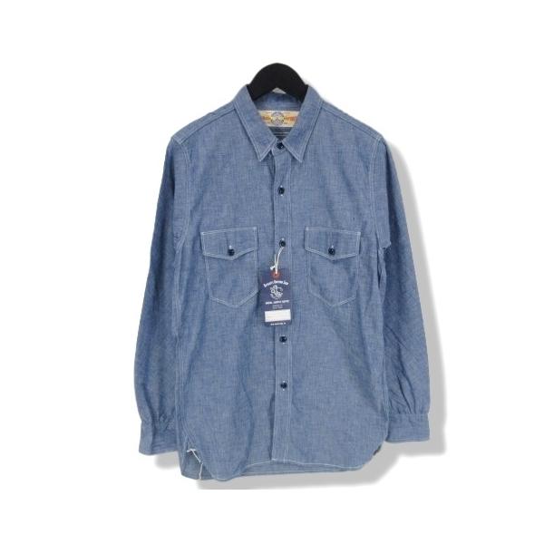 リアルマッコイズ プリントコーデュロイ長袖シャツ Size 16 美品 ブコ