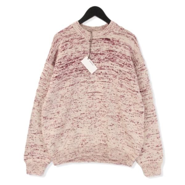 未使用 AURALEE オーラリー SUPER FINE COTTON RESIST DYED KNIT 未使用 AURALEE オーラリー SUPER FINE COTTON RESIST DYED KNIT