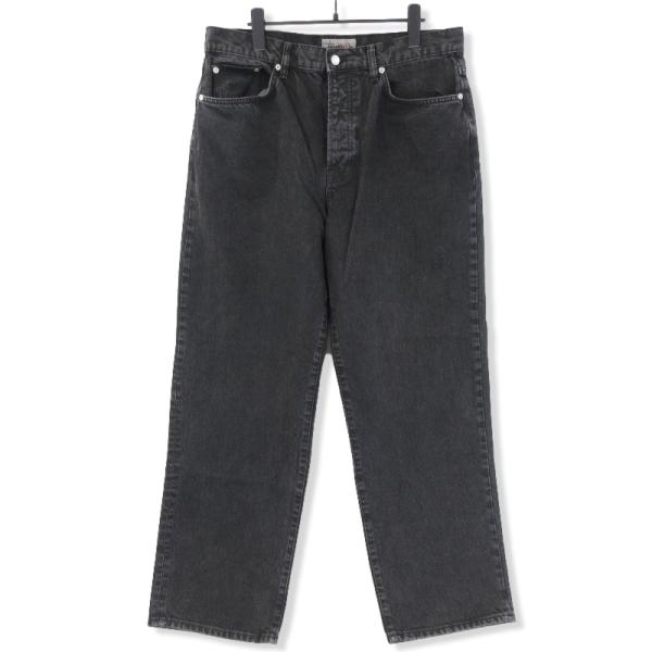 STUSSY US ダークデニム 90s USA製 STUSSY 5PKT INDIGO DENIM BARBARA KRUGER TAG OLD