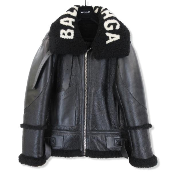 BALENCIAGA バレンシアガ ボンバルディア シアリングジャケット 518095 
