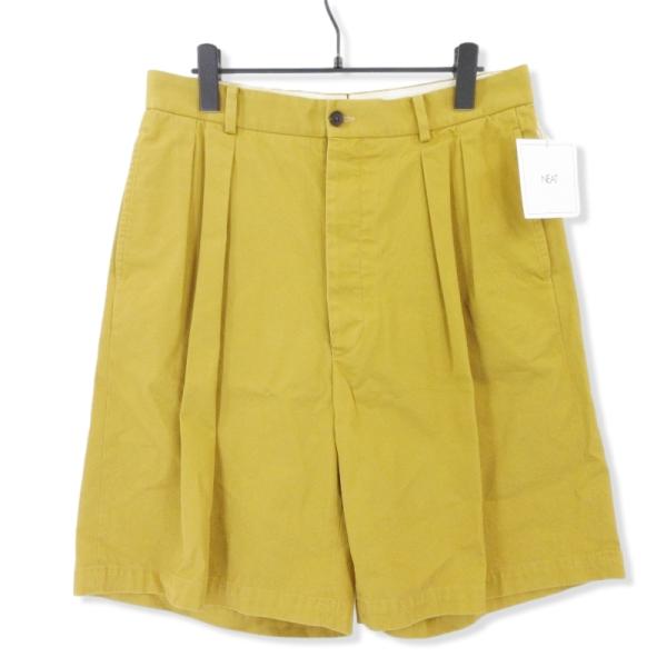 ニート NEAT 2タックショーツ ショートパンツ コットン NEAT｜コットン2タックチノショーツ