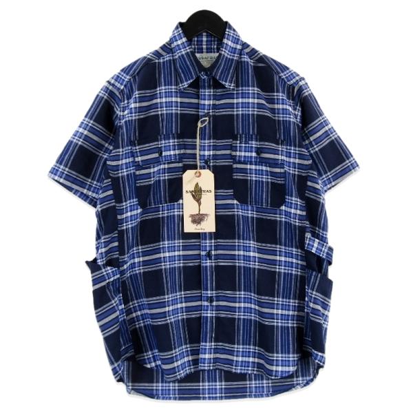 SASSAFRAS 未使用 ササフラス Gardener Shirt 1/2 SF-252245