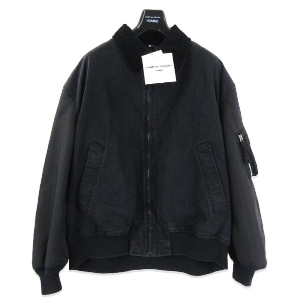 新品未使用 コムデギャルソンオム　ジャケット ブラック コート リバーシブル コムデギャルソン オムCOMME des GARCONS HOMME ギンガム