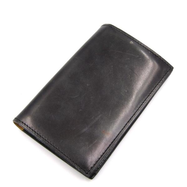 JOHN LOBB ジョンロブ　カードケース　ブラック　レザー classic_24000208