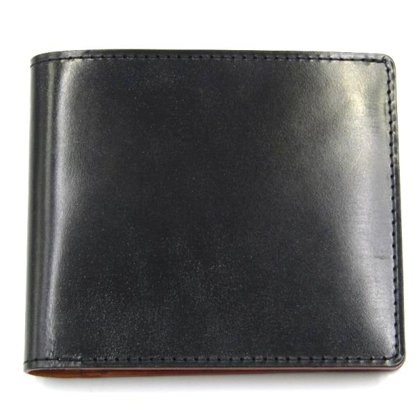 GANZO 未使用 ガンゾ 二つ折り財布 57828 THIN BRIDLE 小銭入れ
