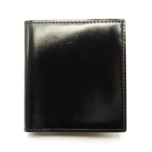 GANZO 美品 ガンゾ ミニ財布 57621 CORDOVAN BOX小銭入れ付き