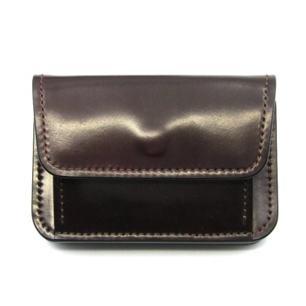ROBUSTA LEATHER ロブスタレザー 財布 フルコードバン 美品 美品 ROBUSTA LEATHER ロブスタレザー ミニ財布 シェルコード