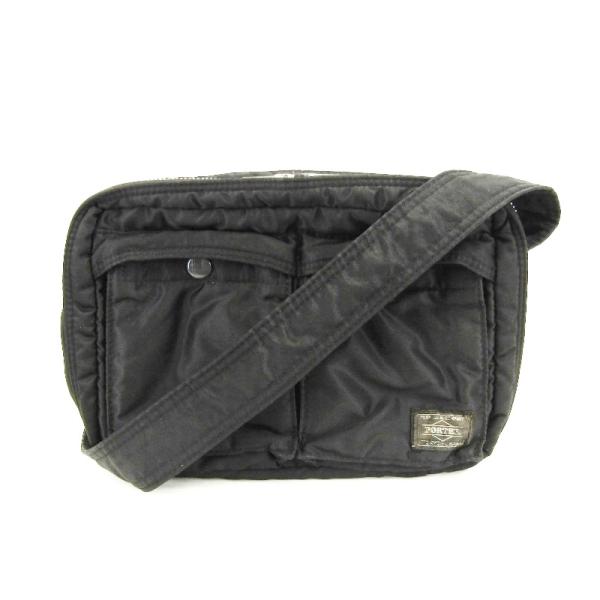 ポーター タンカー 2層 ショルダーバッグ ボディバッグ ブラック classic_24004856