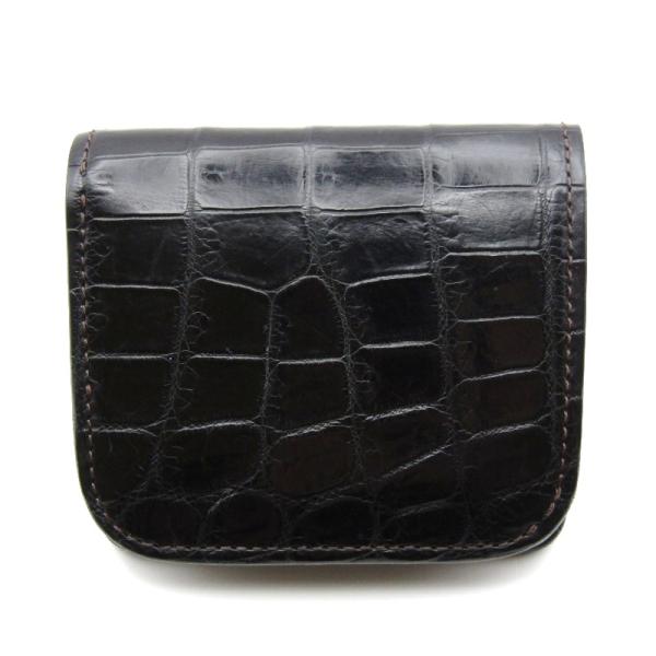 WILDSWANS ヌバックポロサス　二つ折り財布 ブラック WILDSWANS ワイルドスワンズ ミニ財布 直営限定 ヌバック