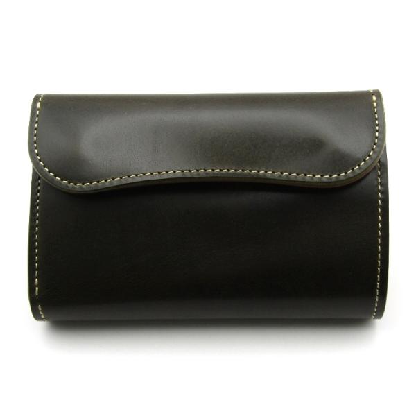 ス*ク様 【箱　カード付き】ワイルドスワンズ　バーン　サドルレザー　旧王冠ロゴ WILDSWANS（ワイルドスワンズ） 三つ折り財布 BYRNE サドルプルアップ