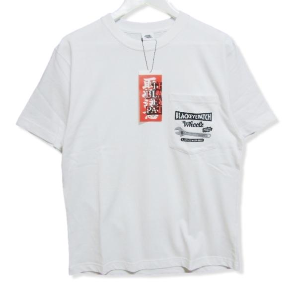 ブラックアイパッチ BIP tee 白 ホワイト M 新品 未使用 バダサイ着用 ブラックアイパッチ BIP tee 白 ホワイト M 新品 未使用