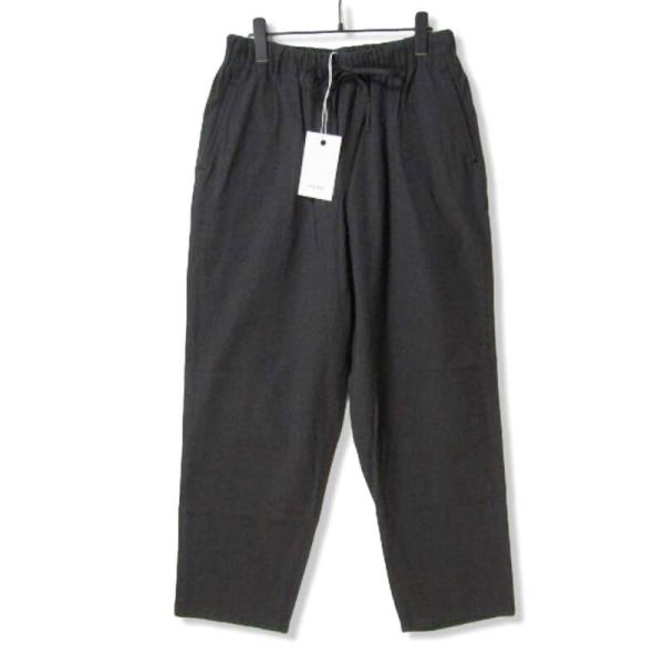 denier コクーンイージーパンツ　エッグパンツ　ウール　グレー denier コクーンイージーパンツ エッグパンツ ウール グレー