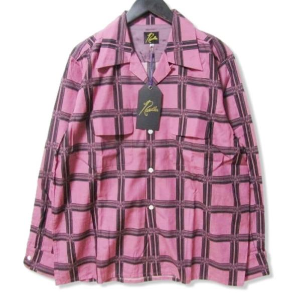 Needles ニードルス ニードルス シャツ パピヨン ブラック MR179 Needles 未使用 ニードルス 長袖シャツ MR179 Classic Shirt - R