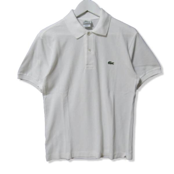 LACOSTE ラコステ 半袖ポロシャツ L1212F 鹿の子 コットン