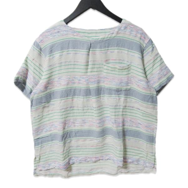 Engineered Garments（エンジニアド ガーメンツ） 半袖シャツ ボーダー