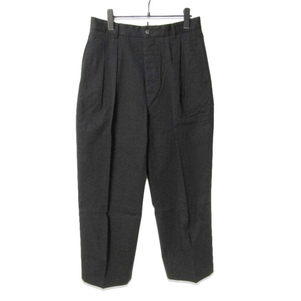 NEAT NOMAD別注 2タックパンツ テーパード 44 ブラック Gramicci（グラミチ）の「Gramicci | 〈別注〉2タックワイド