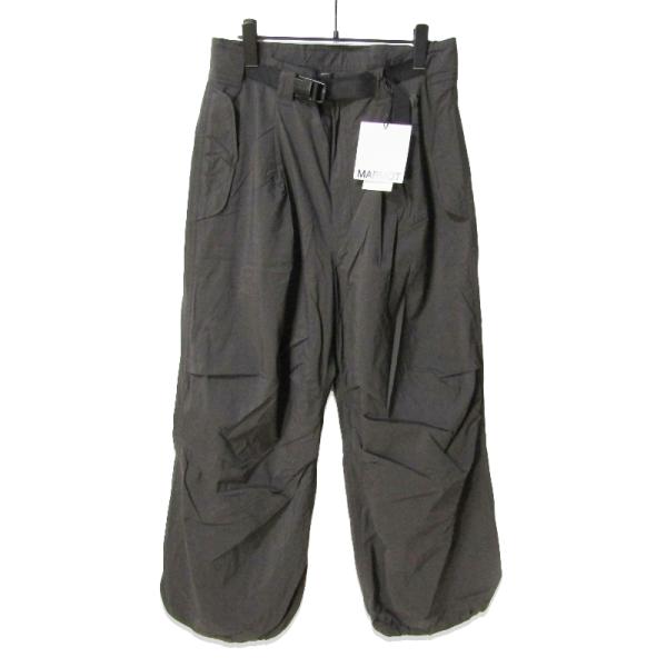 S ブラック　MARMOT CAPITAL　 マーモット　パラトルーパー　パンツ 美品 MARMOT CAPITAL マーモット パラトルーパーパンツ 25SS-L4