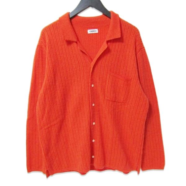 COOHEM コーヘン 長袖ニットシャツ 13-214-032 カシミヤ シャツ