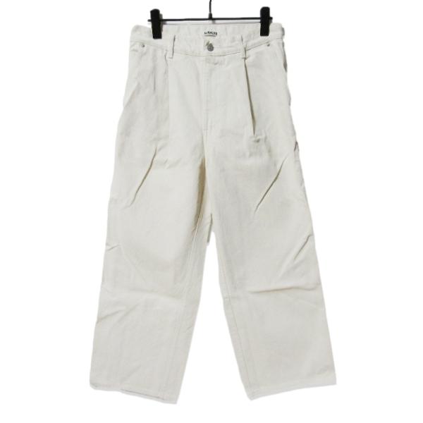 AURALEE オーラリー デニムパンツ A20AP02DM HARD TWIST DENIM WIDE