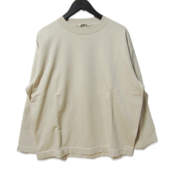AURALEE オーラリー スウェットシャツ A22SP01BT 裏起毛 アイボリー 3