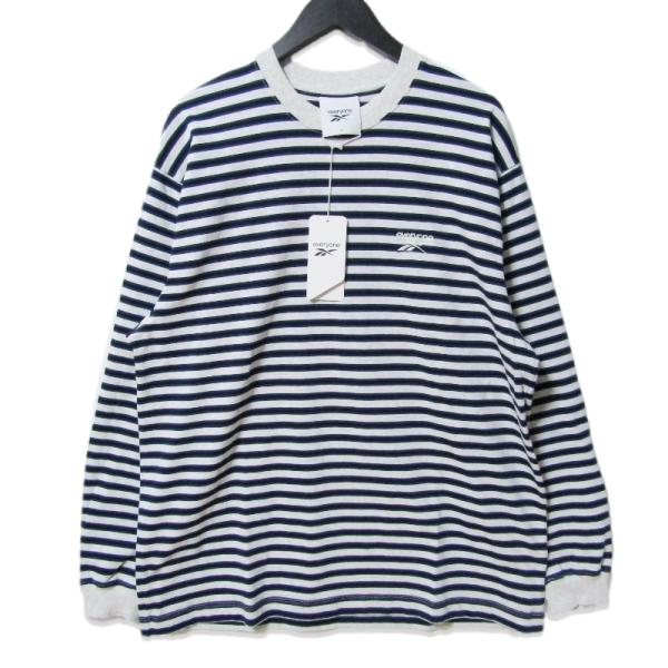 未使用 REEBOK × everyone リーボック CLASSIC BORDER LONG SLEEVE TEE