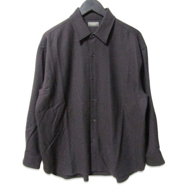 WIRROW ウィロウ ウール 長袖シャツ 531320-224 Botany Wool Regular
