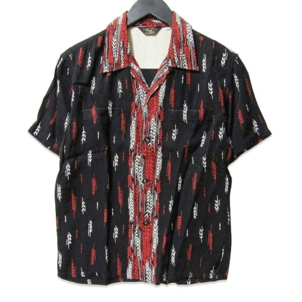 BLACK MINT フラットヘッド 半袖シャツ ブラックミント レーヨン