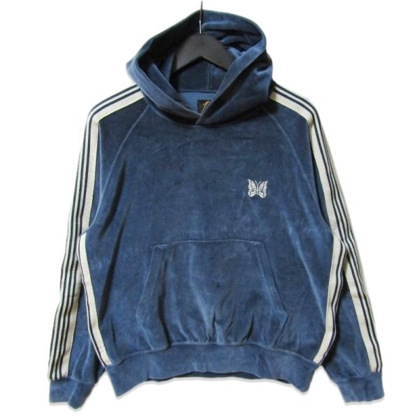 Needles / ニードルス | TRACK HOODY - C/PE VELOUR トラックフーディー | 2 | パープル | レディース Needles - Needles / ニードルス | TRACK HOODY - C/PE VELOUR