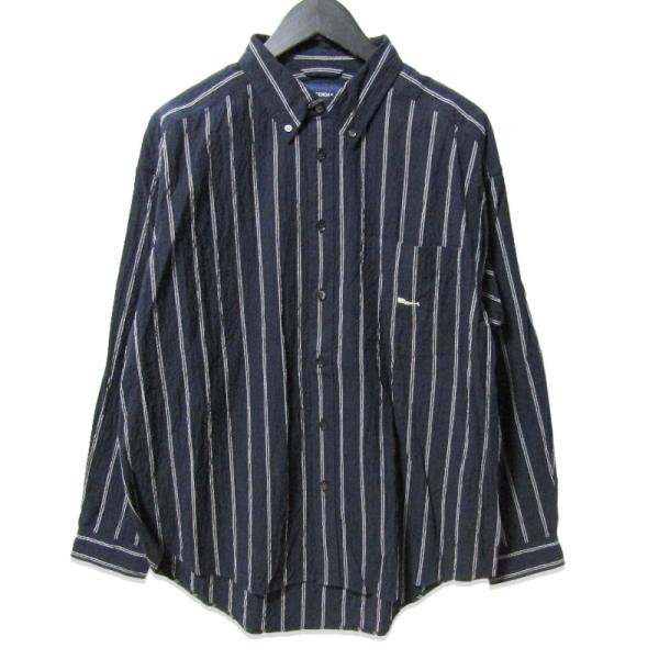 DESCENDANT ディセンダント 長袖ボタンダウンシャツ KENNEDY'S MULTI