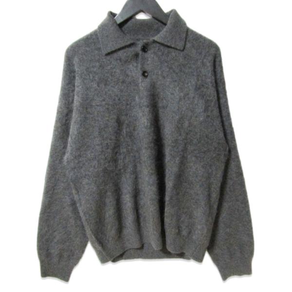 美品 MAISON SPECIAL メゾンスペシャル メリノウール ポロシャツ
