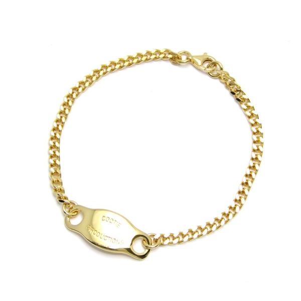 cootie クーティ　ゴールドブレスレット COOTIE (クーティー) Chingon Wide Bracelet