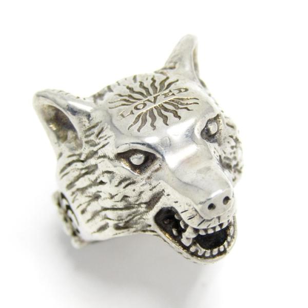 GUCCI グッチ リング ANGER FOREST Wolf head ring Loved