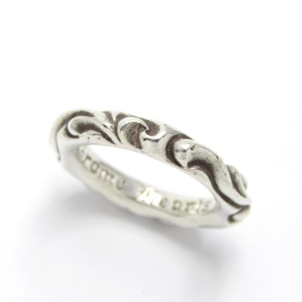 確実正規品 クロムハーツ スクロールリング 14号 楽天市場】クロムハーツ【CHROMEHEARTS】スクロールバンドリング